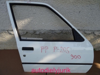 Peugeot 205 PP dvere biele č.300