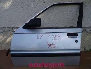 Peugeot 309 LP dvere strieborne č.303