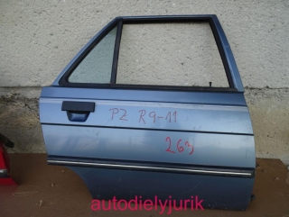 Renault 9-11 PZ dvere šedo-modré č.263