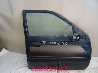 Ford Fiesta IV dvere PP čierna,elk.okno č.160