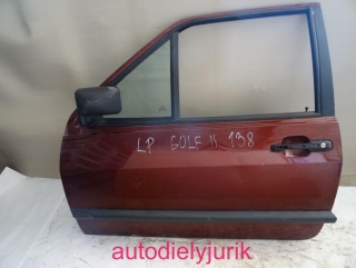 VW Golf II dvere LP-Bordo-delené sklo č.138