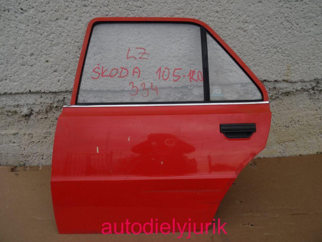 Škoda 105 LZ dvere červené č.334