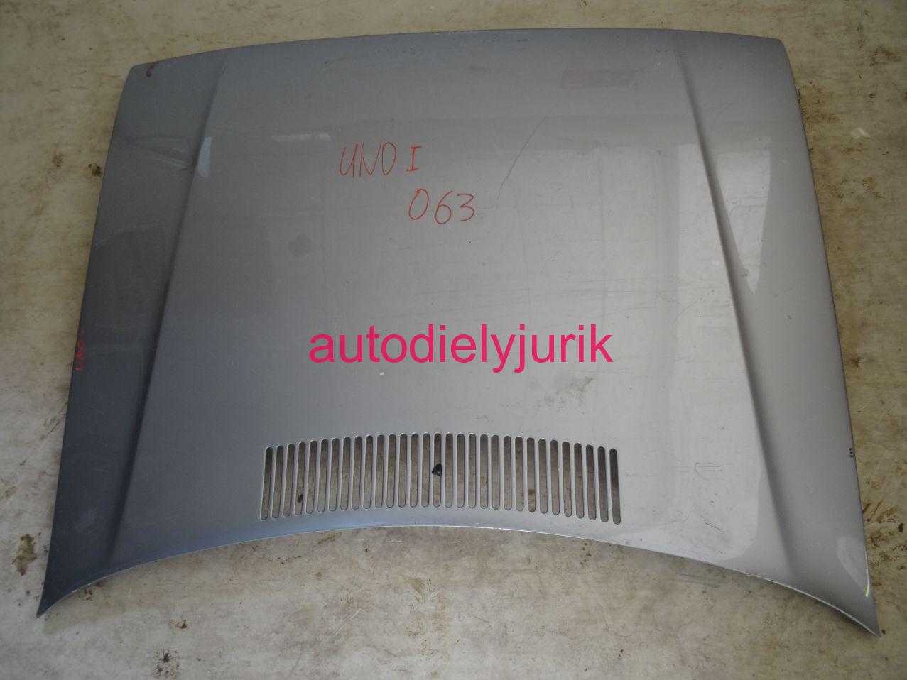 Fiat Uno l kapota predna strieborna č.063