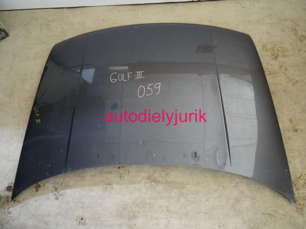 VW Golf lll kapota predná tmavošedá-grafit č.059