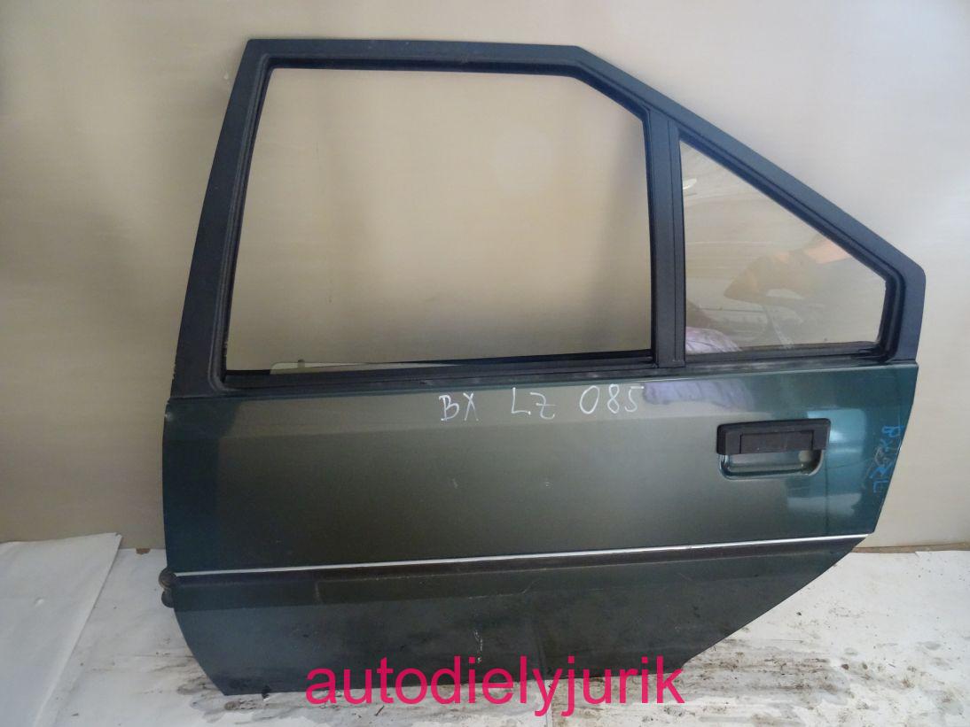 Citroen BX Dvere LZ Zelená- metalíza č.085
