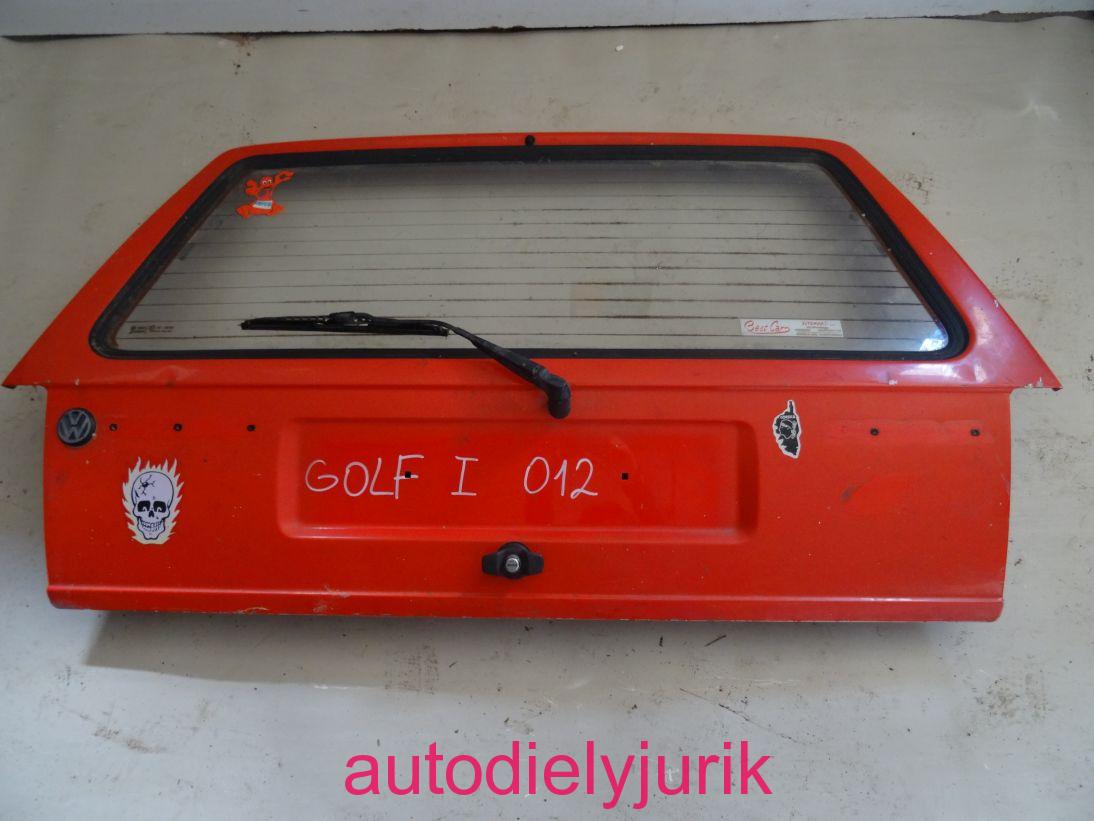 VW Golf Kapota Z Červená č.012