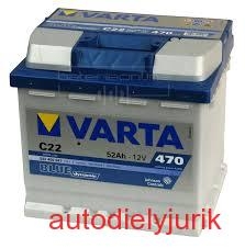 Autobatéria Varta 12V 52AH 470A