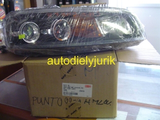 Fiat Punto 00 predné svetlo + hmlovka