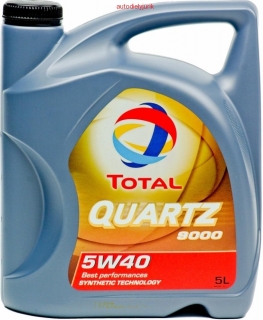 Olej Total Quartz 9000 5W40 5L